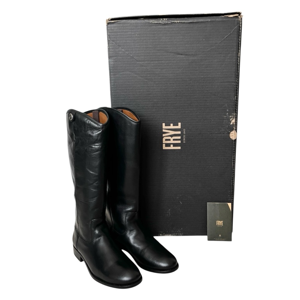 Frye Melissa 2 Button Boots EUC Riding Equestrian Leather - Picture 15 of 16